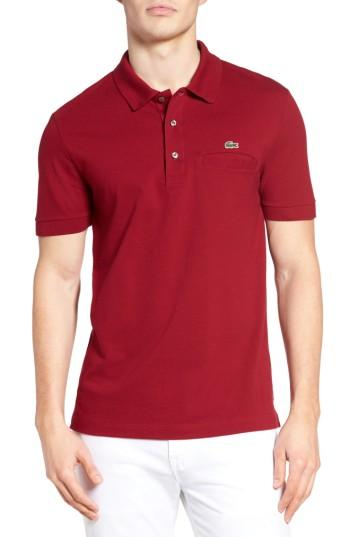 Men's Lacoste Fit Pocket Pique Polo