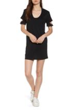 Women's Pst By Project Social T Knotted Sleeve T-shirt Dress - Black