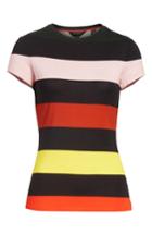 Women's Ted Baker London Cruise Stripe Fitted Tee - Black