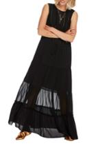 Women's Scotch & Soda Sleeveless Maxi Dress - Black