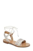 Women's Jack Rogers Ruby Perforated Sandal M - White