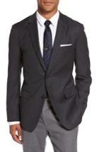 Men's Theory Gansevoort Nailhead Trim Fit Blazer R - Grey