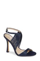 Women's Nina Damaris Crystal Embellished Sandal .5 M - Blue