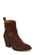 Women's Hunter Refined Water Resistant Strappy Boot M - Brown