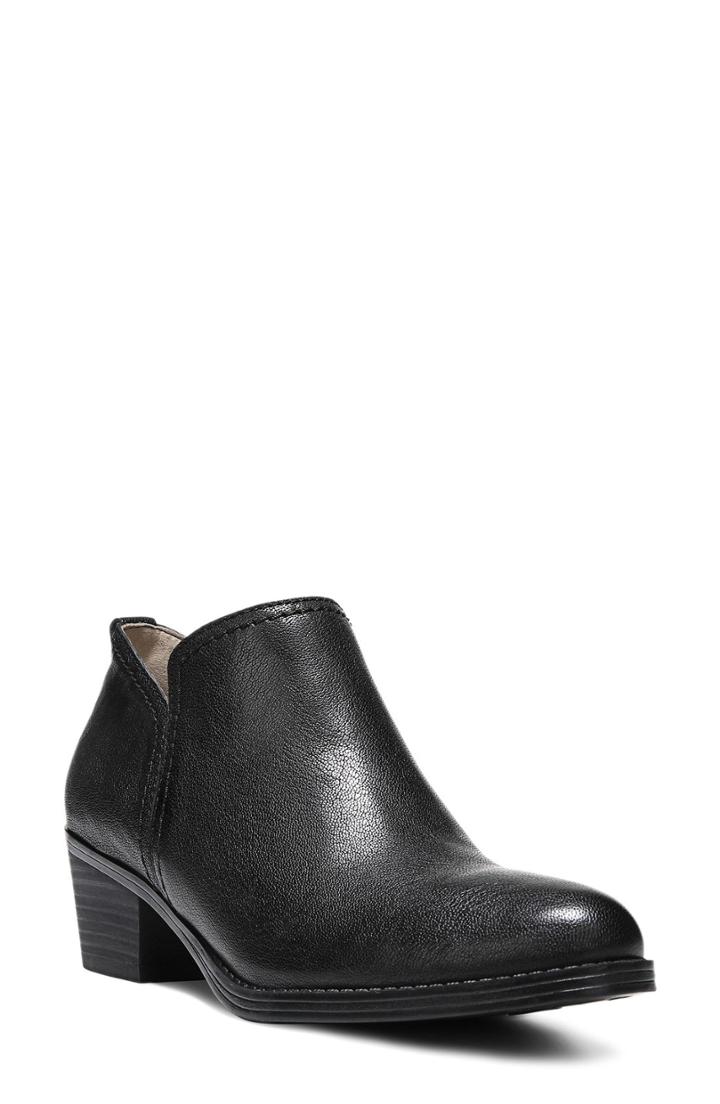 Women's Naturalizer 'zarie' Block Heel Bootie Ww - Black