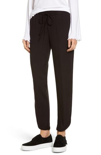 Women's Socialite Piped Tulip Hem Pants - Black
