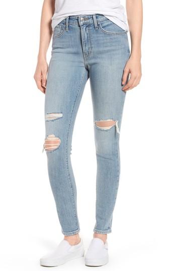 Women's Levi's 721(tm) Ripped Skinny Jeans X 30 - Blue