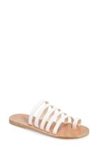 Women's Ancient Greek Sandals Niki Slide Sandal Us / 35eu - White