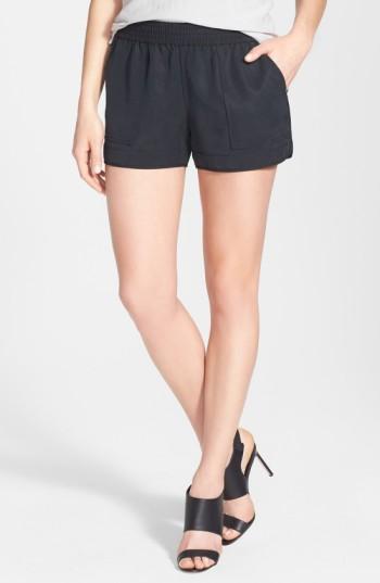 Women's Joie Beso Woven Shorts - Black
