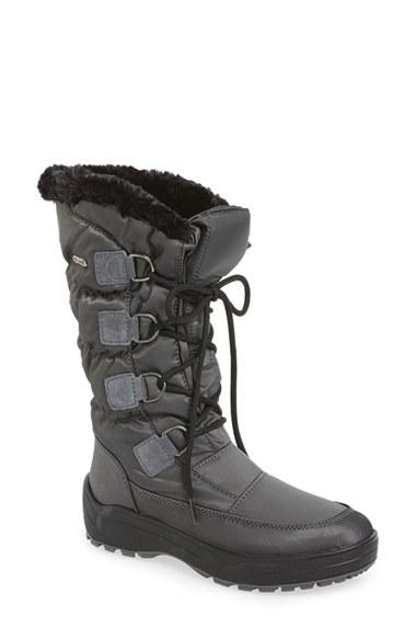 Women's Pajar 'riga' Waterproof Ice Grippers Boot Us / 41eu - Grey