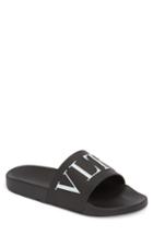 Men's Valentino Slide Sandal Us / 44eu - Black