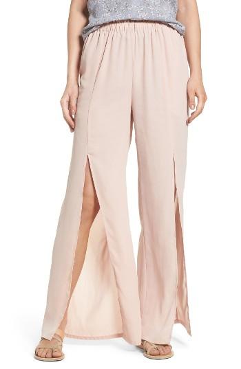 Women's Mimi Chica Slit Detail Pants - Pink