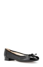 Women's Geox Wistrey Flat .5us / 39.5eu - Black