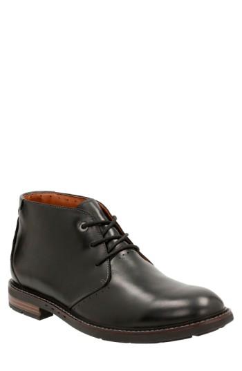 Men's Clarks 'unstructured - Elliott' Chukka Boot M - Black