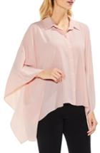 Women's Vince Camuto Button Down Collared Poncho - Pink