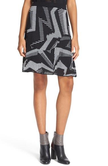 Women's M Missoni Geo Knit Skirt