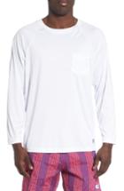Men's Trunks Surf & Swim Co. Long Sleeve Swim Tee - White