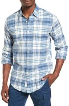 Men's Dockers Wrinkled Twill Plaid Shirt