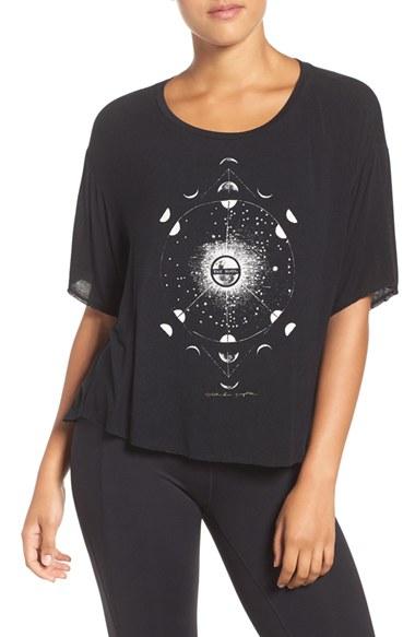 Women's Spiritual Gangster Moon Phases Vinyasa Tee