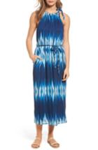 Women's Tommy Bahama Petra Tie Neck Maxi Dress - Blue
