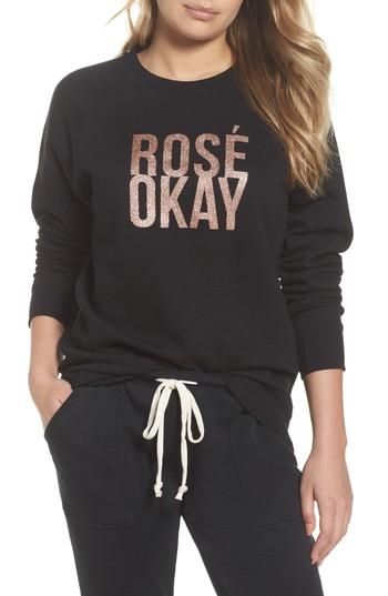 Women's Brunette The Label Rose Okay Sweatshirt