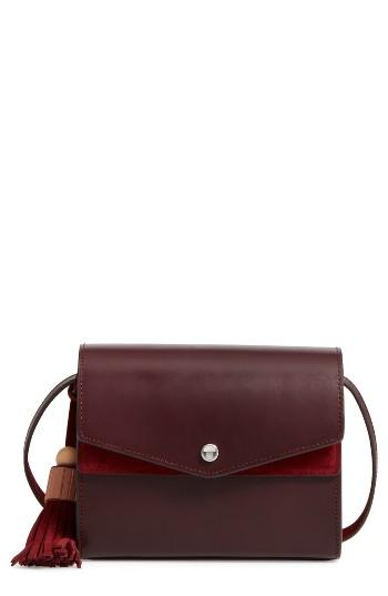 Elizabeth & James Eloise Field Crossbody Bag - Burgundy