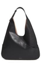 Louise Et Cie Large Sonye Leather Hobo Bag - Black