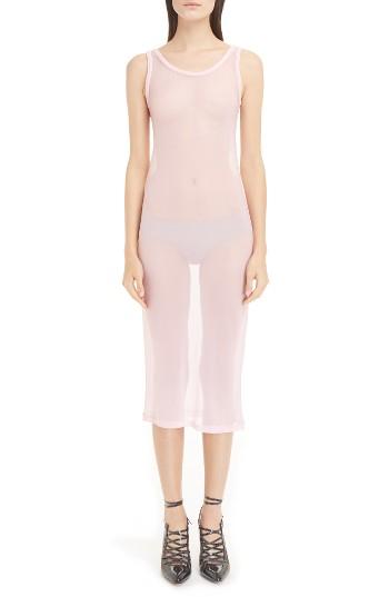 Women's Givenchy Sheer Stretch Silk Jersey Dress