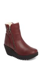Women's Fly London Waterproof Gore-tex Wedge Boot .5-6us / 36eu - Red