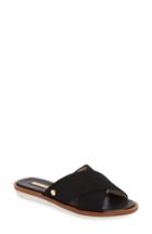 Women's Louise Et Cie Adalla Slide Sandal .5 M - Black