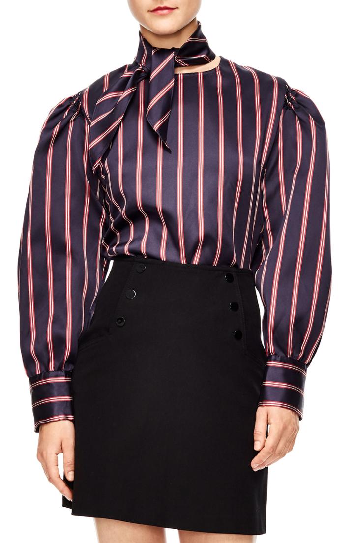 Women's Sandro Stripe Blouse