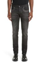 Men's Versace Collection Studded Skinny Fit Jeans