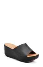 Women's Kork-ease Greer Wedge Slide Sandal M - Black
