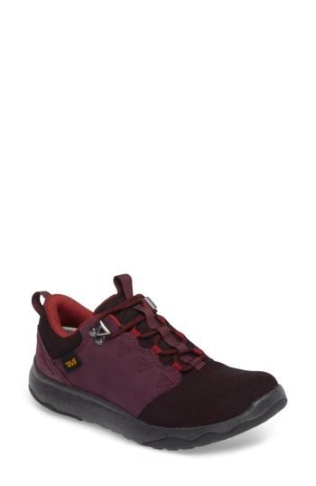 Women's Teva 'arrowood' Waterproof Sneaker .5 M - Purple