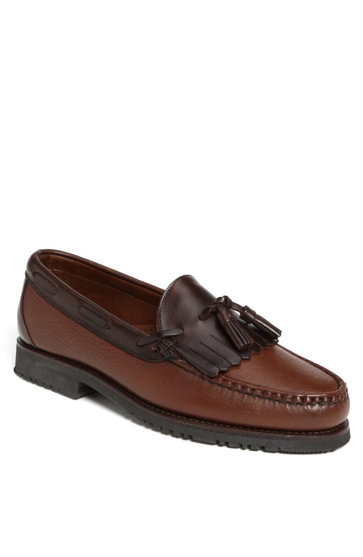 Men's Allen Edmonds 'nashua' Tassel Loafer .5 Eee - Brown