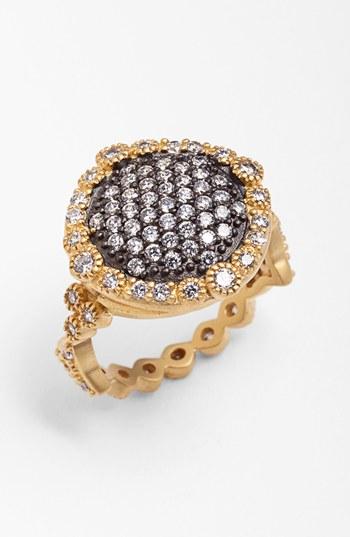 Women's Freida Rothman 'mercer' Pave Disc Ring