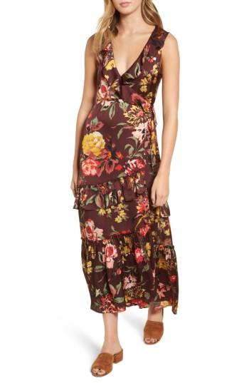 Women's Love Like Summer X Billabong Ruffle Wrap Dress - Red