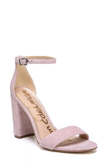 Women's Sam Edelman Yaro Ankle Strap Sandal .5 M - Pink