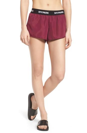 Women's Ivy Park Programme Shorts - Purple