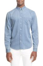 Men's Acne Studios 'isherwood' Denim Shirt Eu - Blue