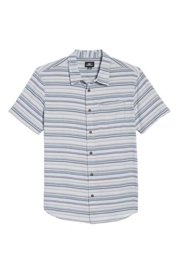 Men's O'neill Currington Short Sleeve Shirt - Blue