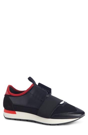 Men's Balenciaga Race Runner Sneaker Us / 47eu - Black