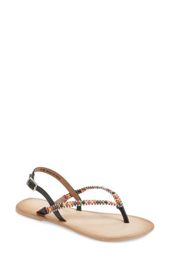 Women's Coconuts By Matisse Celebration Beaded Sandal M - Black