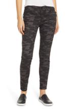 Women's Wit & Wisdom Ab-solution Camo Ankle Pants - Black