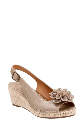 Women's Clarks Petrina Bianca Wedge Sandal