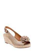 Women's Clarks Petrina Bianca Wedge Sandal