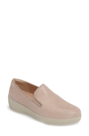 Women's Fitflop(tm) Superskate Slip-on Sneaker .5 M - Pink