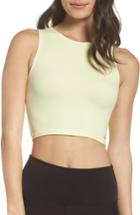 Women's Alo Troop Crop Tank - Yellow