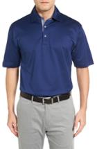 Men's Bobby Jones Diamond Jacquard Golf Polo - Blue