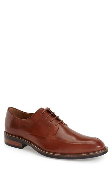 Men's Cole Haan 'warren' Apron Toe Derby M - Brown